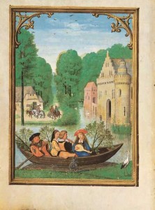 Kalenderbild aus dem Da-Costa-Stundenbuch, ca. 1515