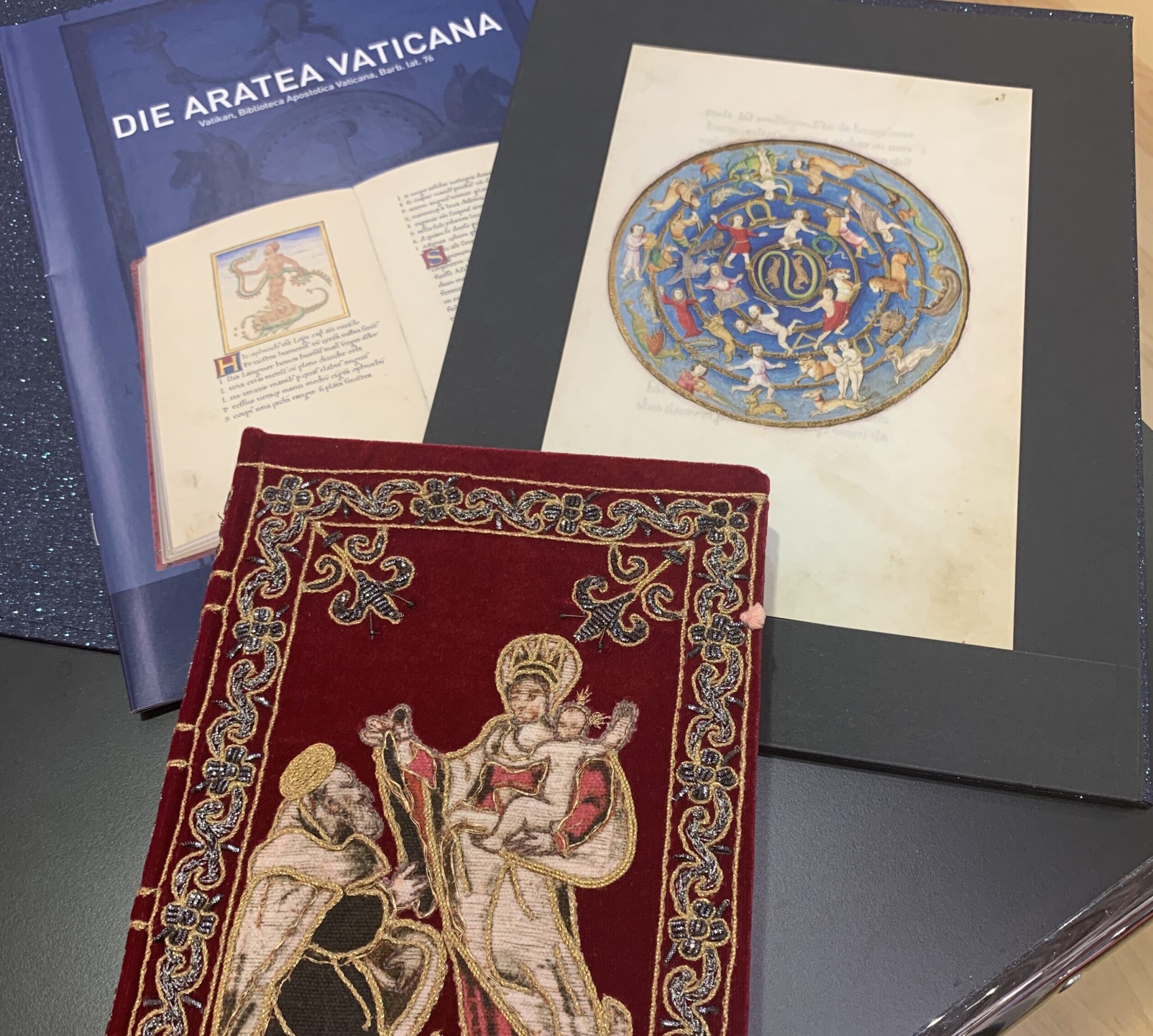 FBM22 Aratea Vaticana, eines unserer neuesten Faksimile, das wir auf der Frankfurter Buchmesse präsentiert haben